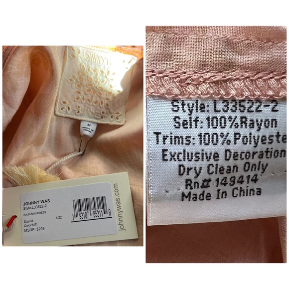 Johnny Was Kalik Tunic Dress M - Picture 12 of 12